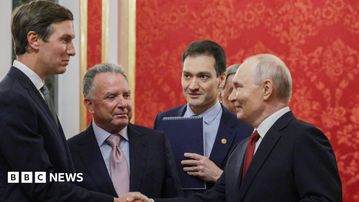 US envoys meet Putin in Moscow for Ukraine talks